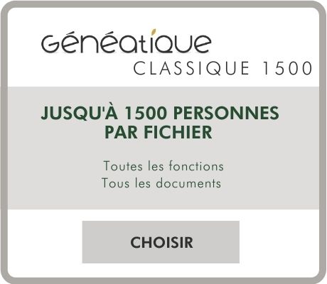 Geneatique 2023 Classique 1500