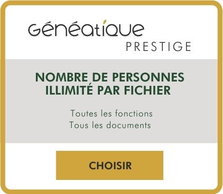 Geneatique 2023 Prestige
