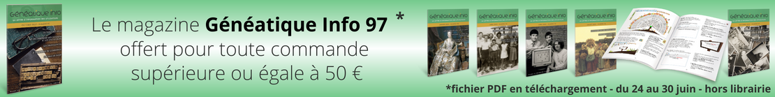 GI 97 offert pour toute commande supérieure à 50 €