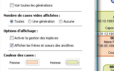 Paramétrage rapide