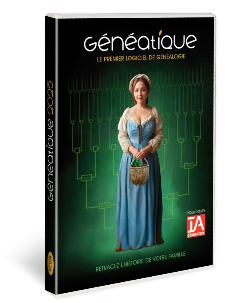Packshot logiciel généatique