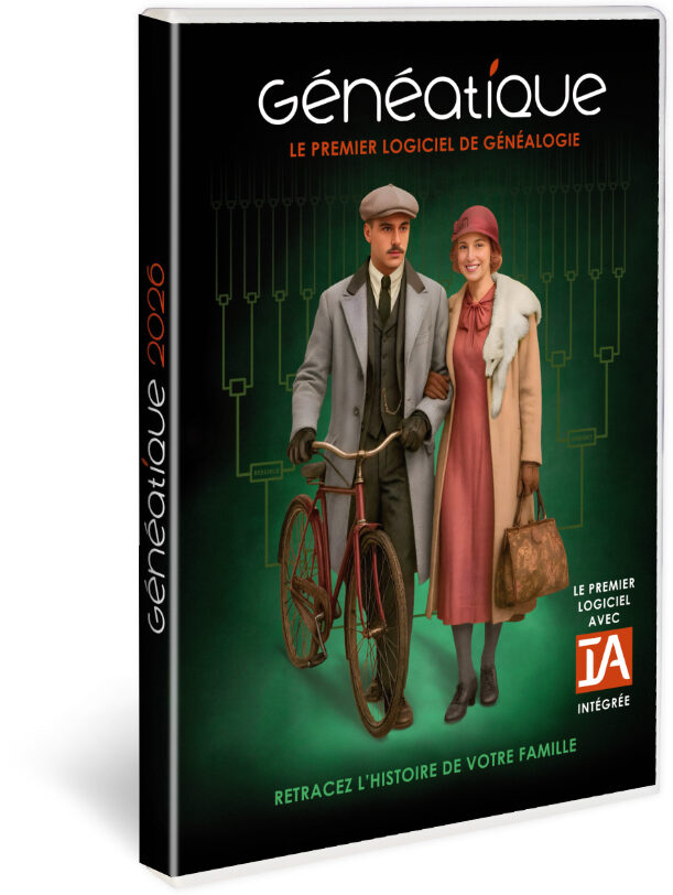 Packshot logiciel généatique