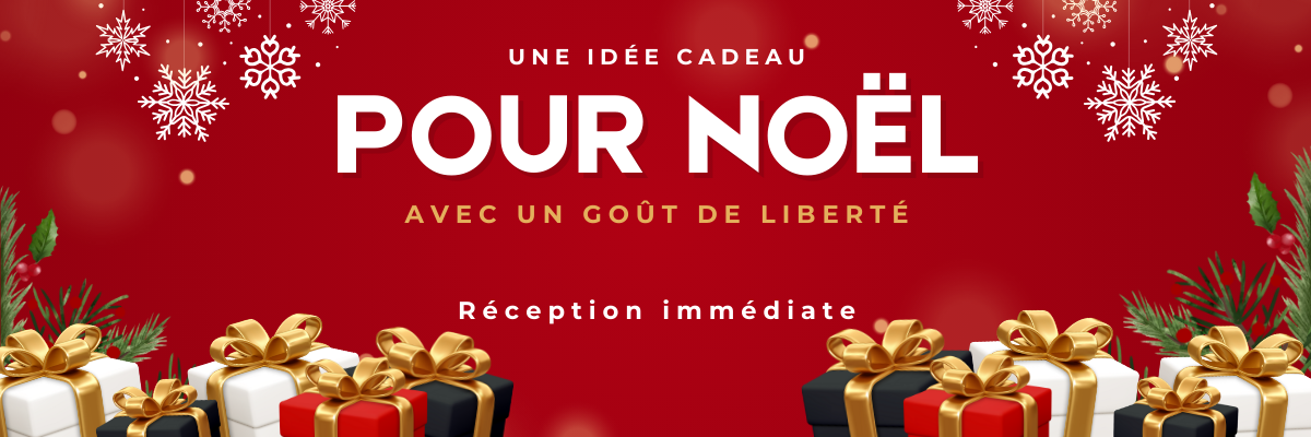 cheques cadeaux en toute liberté pour Noël