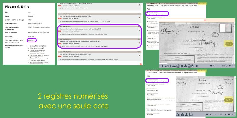 Résultats de recherche SOCFACE dans Généatique