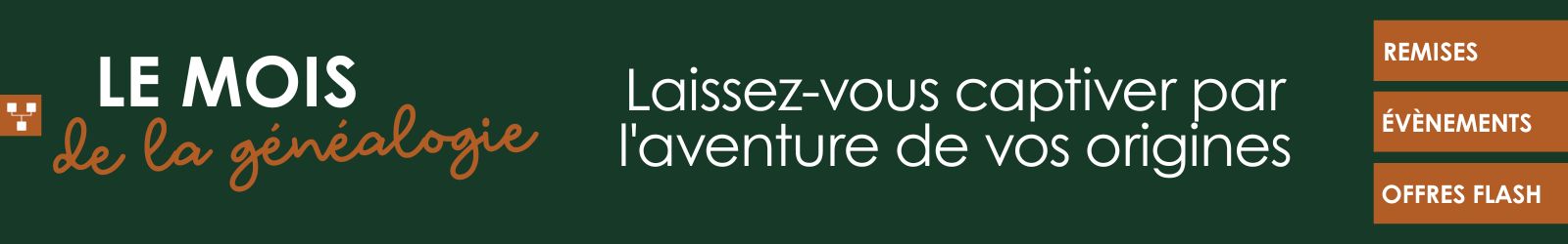 Mois de la généalogie Mai 2026